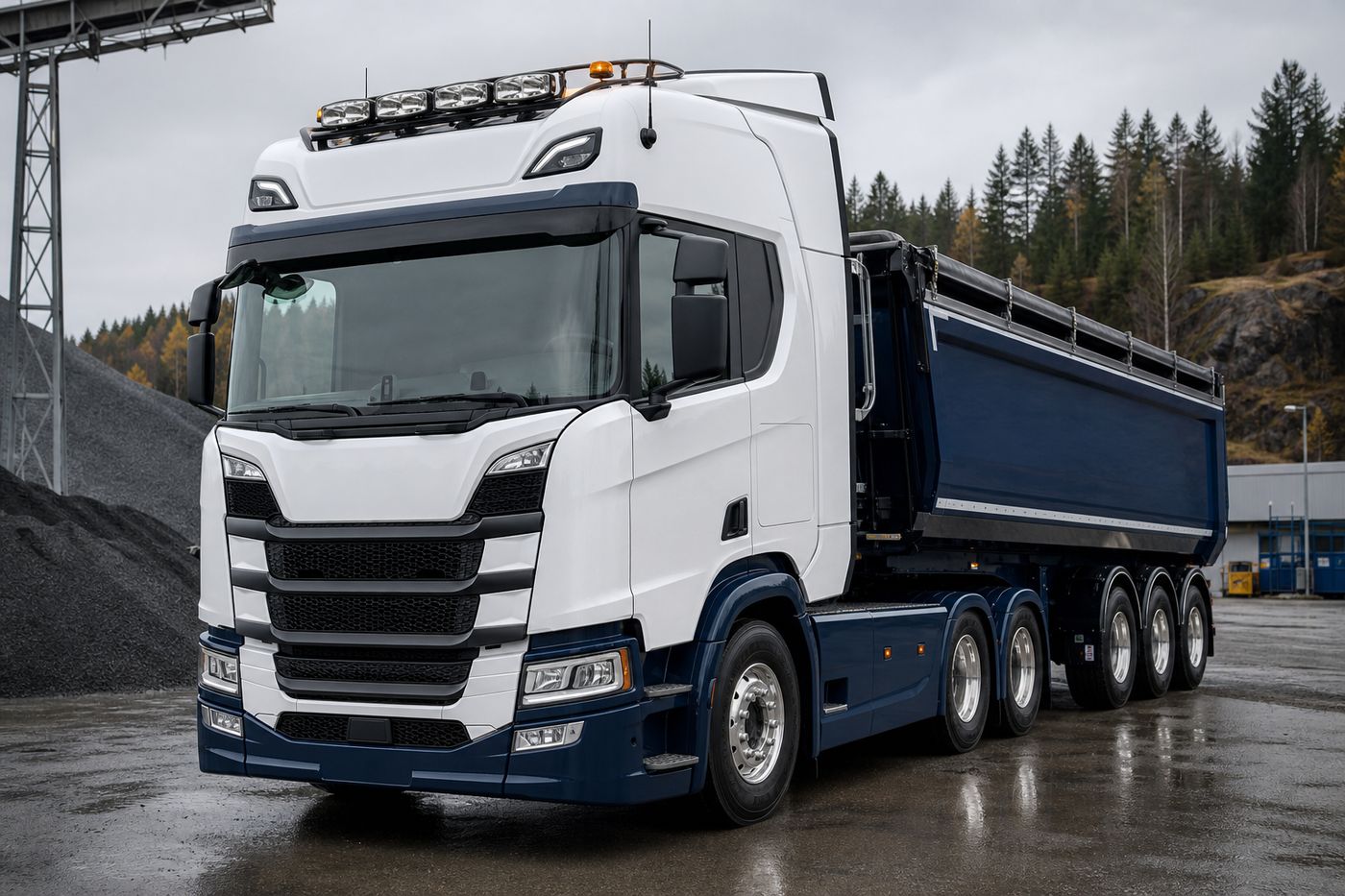 SCANIA R 590 Semi Asfaltbil