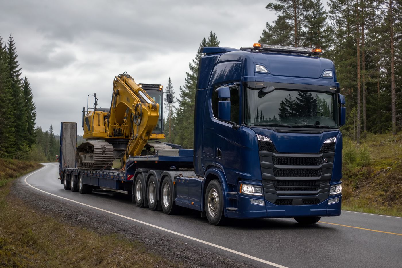 Maskintransport